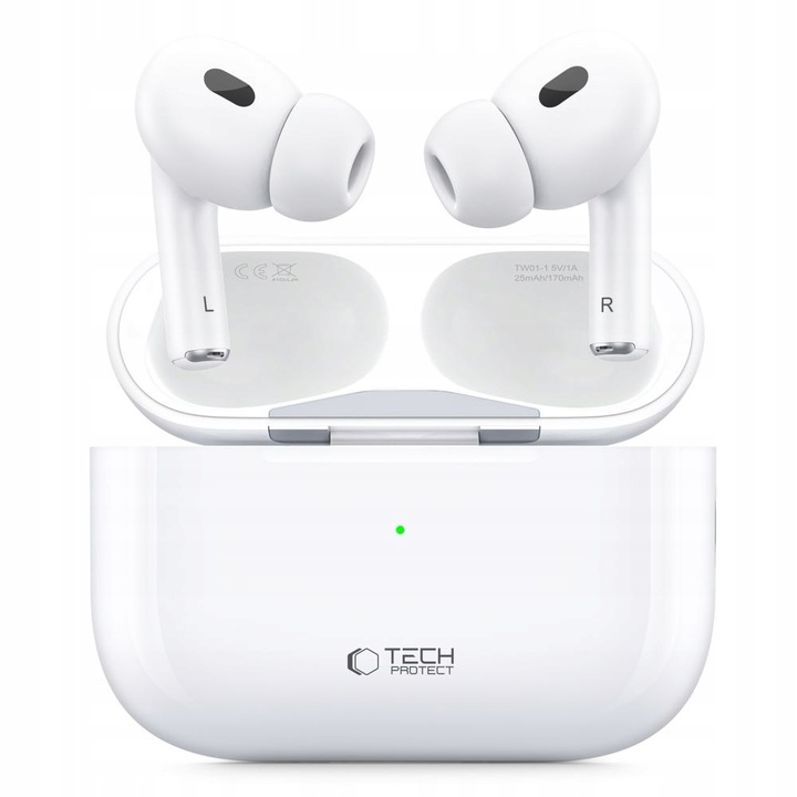 BEZPRZEWODOWE SŁUCHAWKI BLUETOOTH TWS Z INDUKCJĄ / EAR DETECTION / GESTY