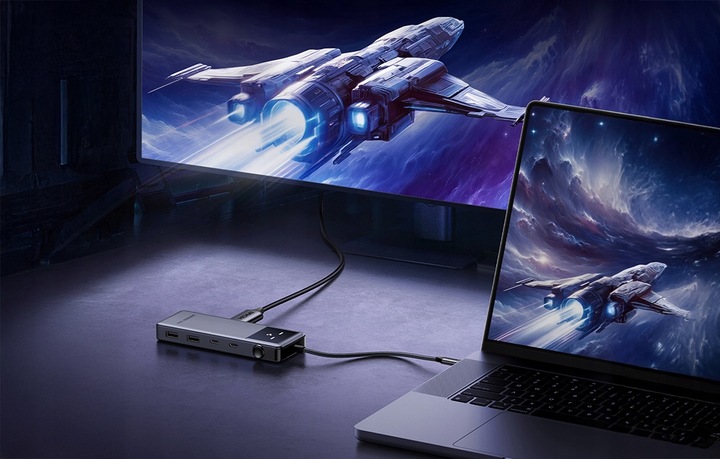 UGREEN Hub Adapter Rozdzielacz USB-C 6w1 2x USB HDMI 4K 2x USB-C 3.2 PD
