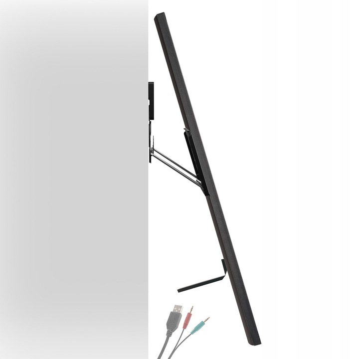 Ultra płaski uchwyt ścienny do telewizora 37-80'' SLIM odległość 9,5 mm