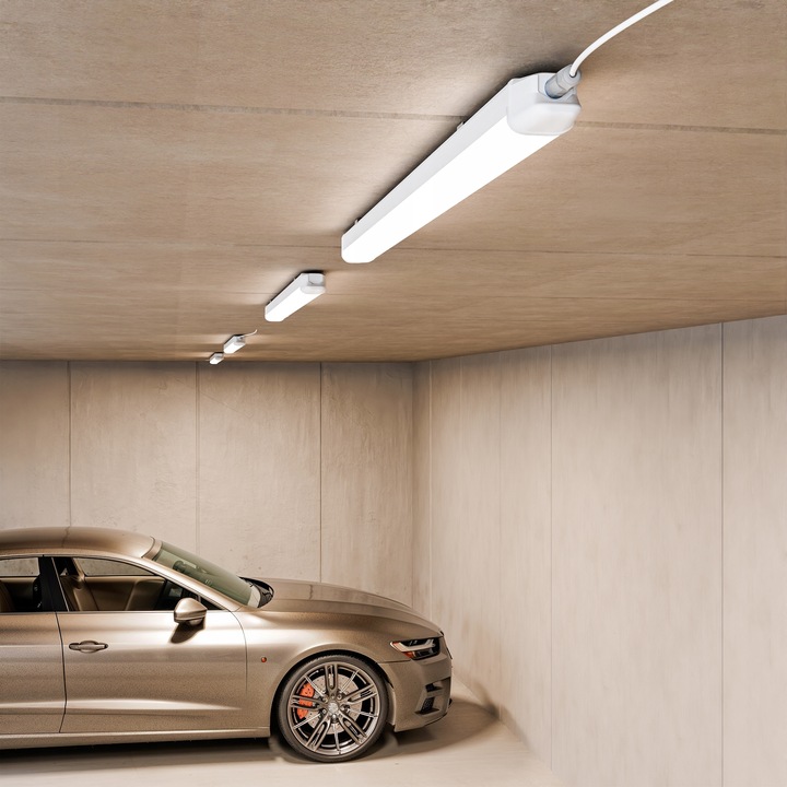 Lampa LED Oprawa Hermetyczna 120cm 40W 6400lm Do Garażu Warsztatu GW3L