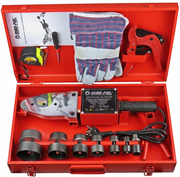 ZGRZEWARKA DO RUR PCV DUŻA 1500W MAR-POL