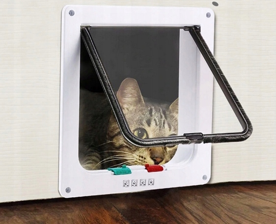 Drzwiczki KLAPA na drzwi dla Kota Psa do 6KG L