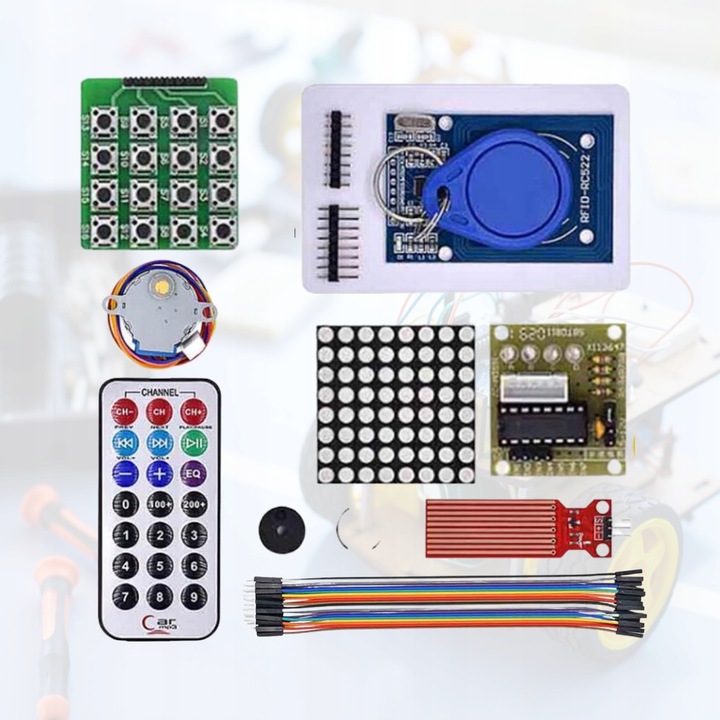 Zestaw startowy XXL Kompatybilny z Arduino KIT UNO R3 Uno CH340 Edukacyjny