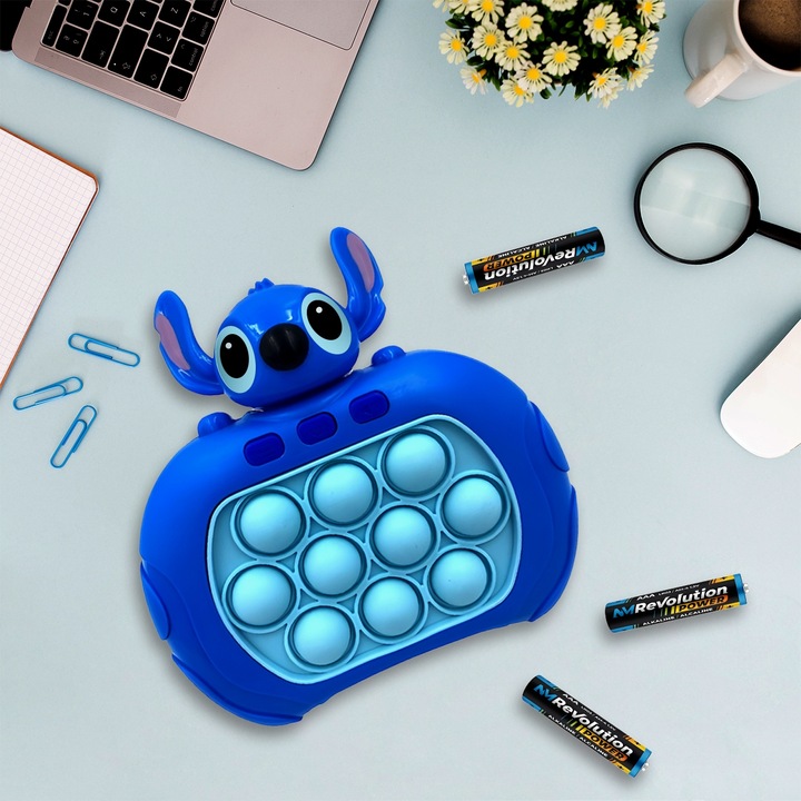 GRA POP IT POPIT STICH GAME ELEKTRYCZNA ZRĘCZNOŚCIOWA + 3 BATERIE GRATIS