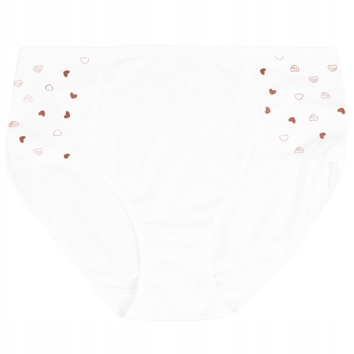 Majtki figi damskie bawełniane 8-pak wysoki stan bawełna duże rozmiary 4XL