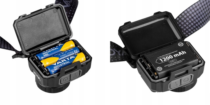 LATARKA CZOŁOWA LED CZOŁÓWKA AKUMULATOROWA MOCNA ZOOM USB C 500lm PRO VAYOX