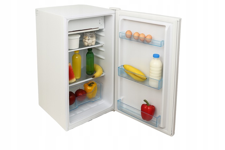 Lodówka jednodrzwiowa z zamrażarka do -20°C, lodówka 92L do domu,