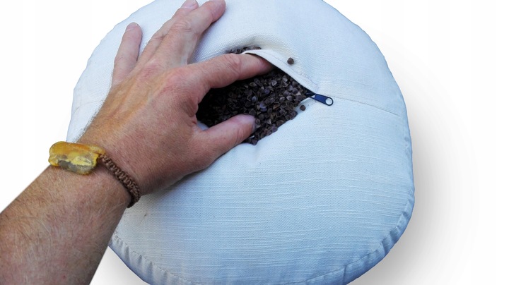 Poduszka do medytacji zafu joga BR Lotos