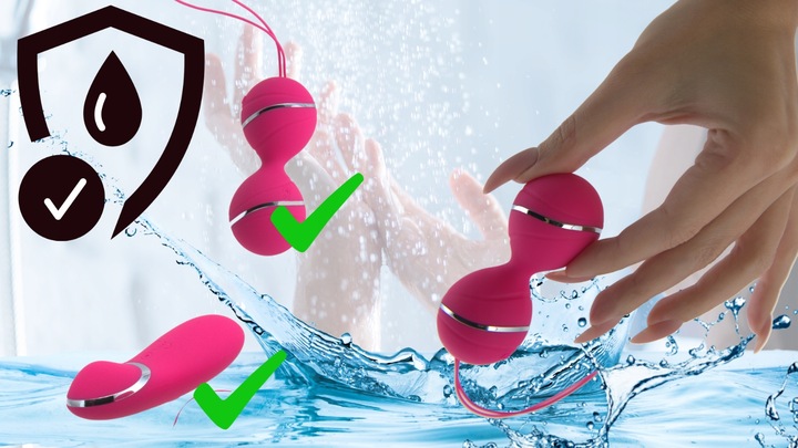 Wibrujące STYMULUJĄCE KULKI GEJSZY z pilotem MASAŻER 10 TRYBÓW WIBRACJI