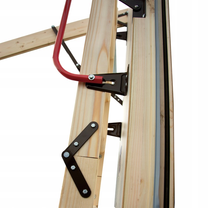 Schody Strychowe NORDIC 0,44 W/m2K 120x80 Dodatkowa Uszczelka Wkręty