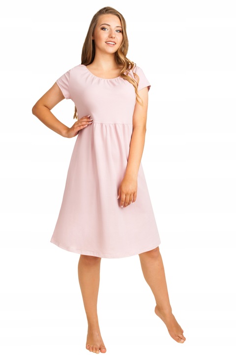 Koszula nocna ciążowa i do karmienia MALINA L/XL