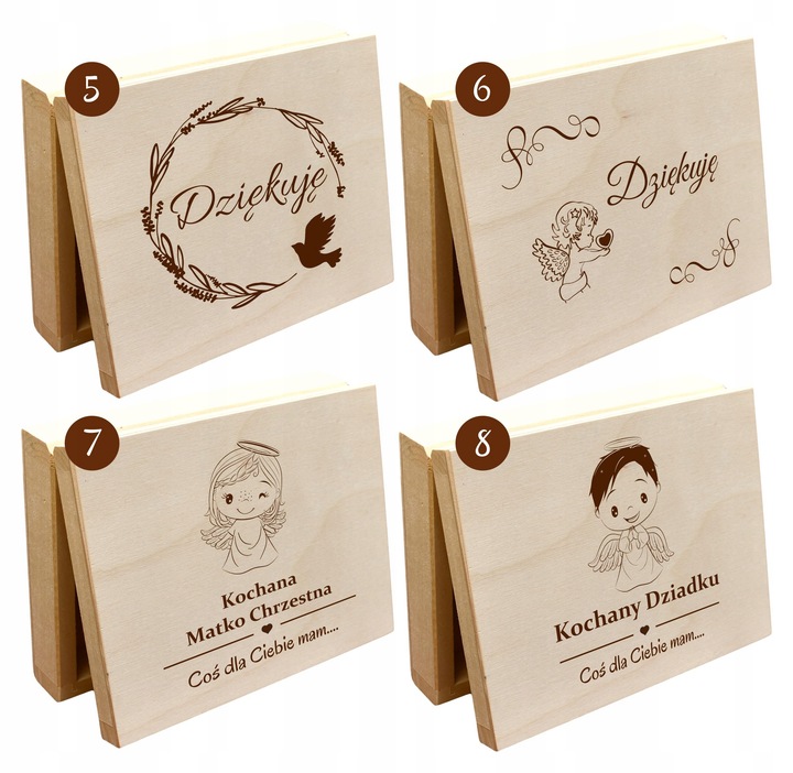 Podziękowanie dla Chrzestnych Dziadków Komunia Św