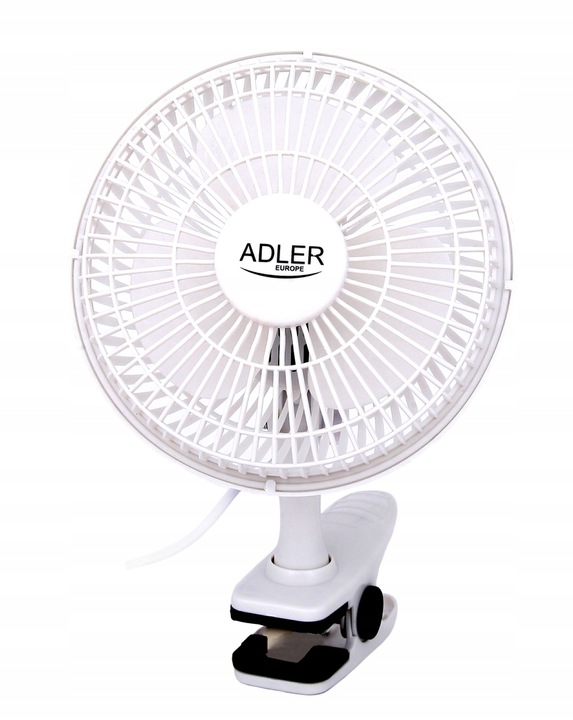 WENTYLATOR WIATRAK BIURKOWY NA KLIPS 2 TRYBY PRACY