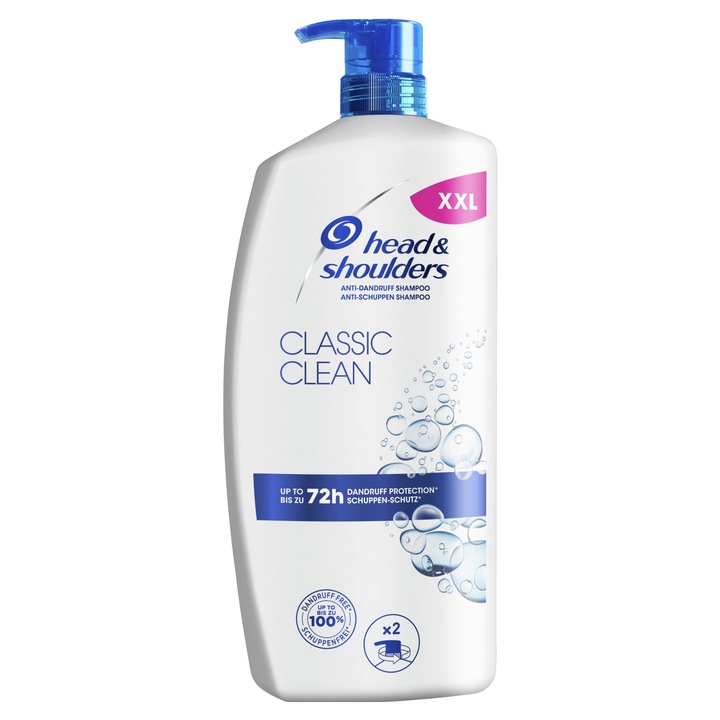 Head & Shoulders Classic Clean Szampon do włosów, 4 x 800 ml