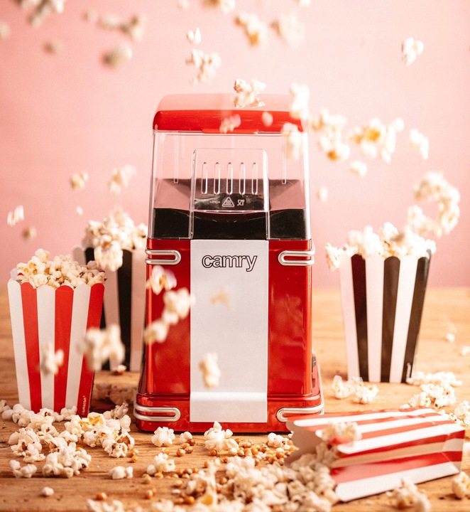Maszyna do Popcornu Beztłuszczowa CR 4480 CAMRY 1200W