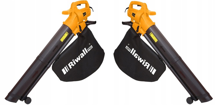 Elektryczna dmuchawa odkurzacz do liści 45L Riwall REBV3200E