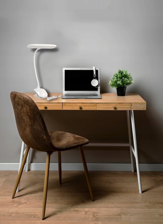 Lampka Na Biurko Biurkowa Na Klips LED 5W Ściemniana z Klipsem Na USB