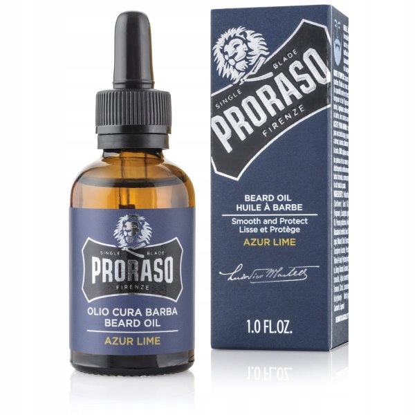 Proraso Azur Lime Olejek do brody, 30 ml