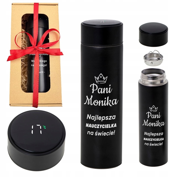 KUBEK TERMICZNY Z GRAWEREM PREZENT na DZIEŃ NAUCZYCIELA dla Wychowawcy