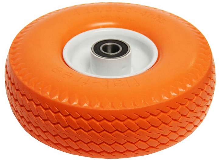 KOŁO do wózka 4.10 3.50-4 350x4 PEŁNE PU fi 20 mm