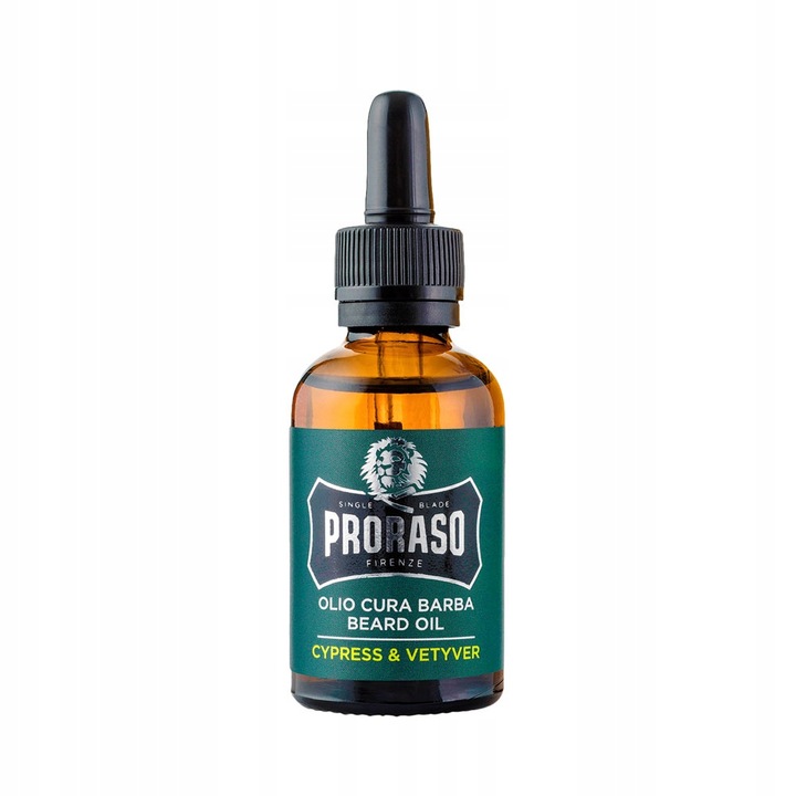PRORASO Olejek do brody Cypress Vetyver 30ml