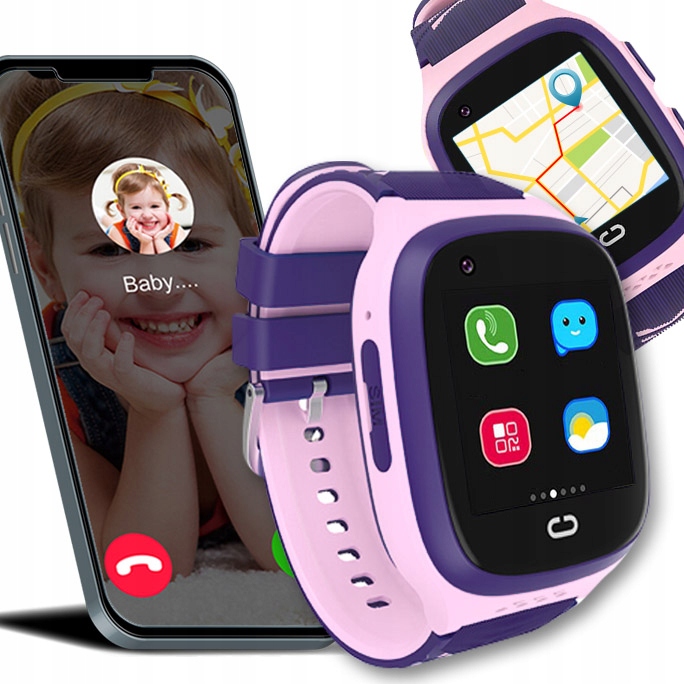 SMARTWATCH DLA DZIECI GPS SIM GRY PL SUPER JAKOŚĆ