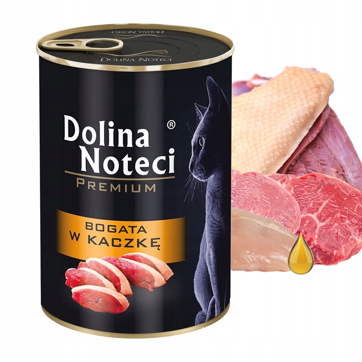 DOLINA NOTECI Premium Karma mokra dla kota Mix Smaków 10 x 400g
