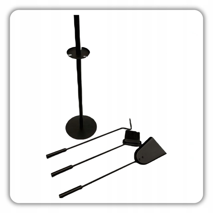 ZESTAW KOMINKOWY HELSINKI 4W1 NARZĘDZIA AKCESORIA DO KOMINKA