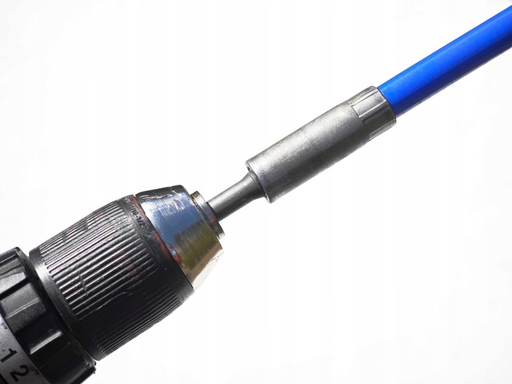 MOCNY OBROTOWY ZESTAW CYKLON DO CZYSZCZENIA KOMINA OD DOŁU 8M + 3