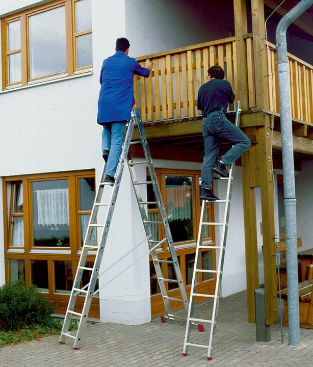 KRAUSE CORDA drabina aluminiowa 3x8 30382 5,40m