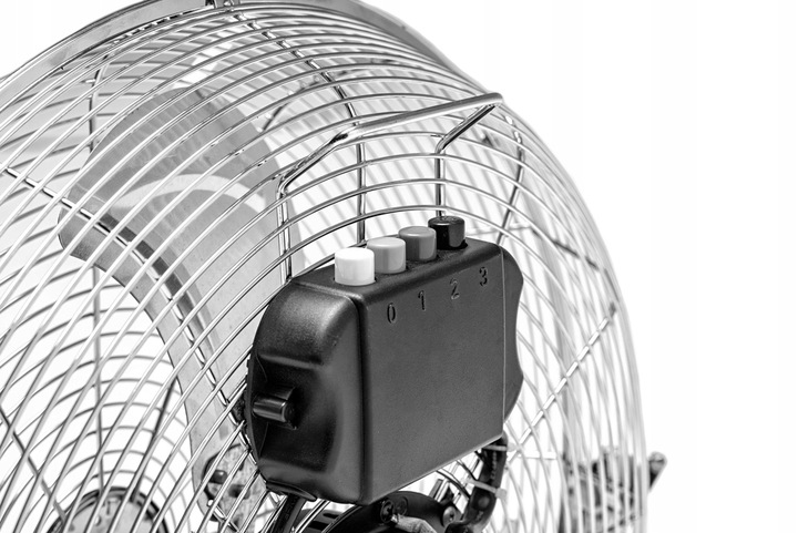 WENTYLATOR STOJĄCY WIATRAK PODŁOGOWY PRZEMYSŁOWY CYRKULATOR POWIETRZA 50W