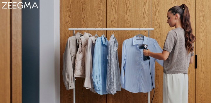 Parownica do ubrań Steamer Ręczna Regulacja Pary 30 g/min 40 sek+