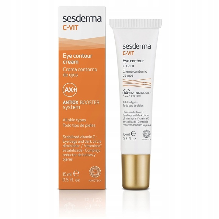 Sesderma C-VIT Eye Contour Delikatny Krem Do Pielęgnacji Skóry Wokół Oczu