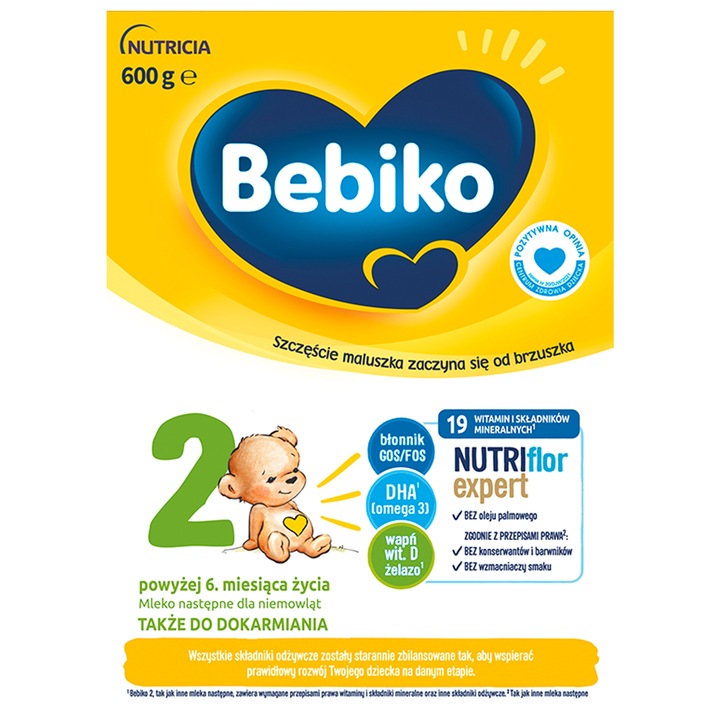 Bebiko 2 NUTRIflor Expert 600g