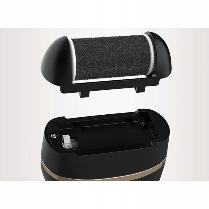 Elektryczny Pilnik do Stóp Pięt Frezarka Tarka Zestaw 6 Rolek Bezprzewodowy