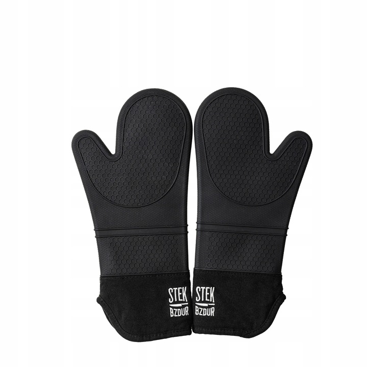 Rękawice Kuchenne Grillowe Stek Bzdur Silikonowe Żaroodporne Długie