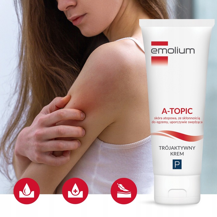 EMOLIUM A-TOPIC Trójaktywny Krem 50 ML