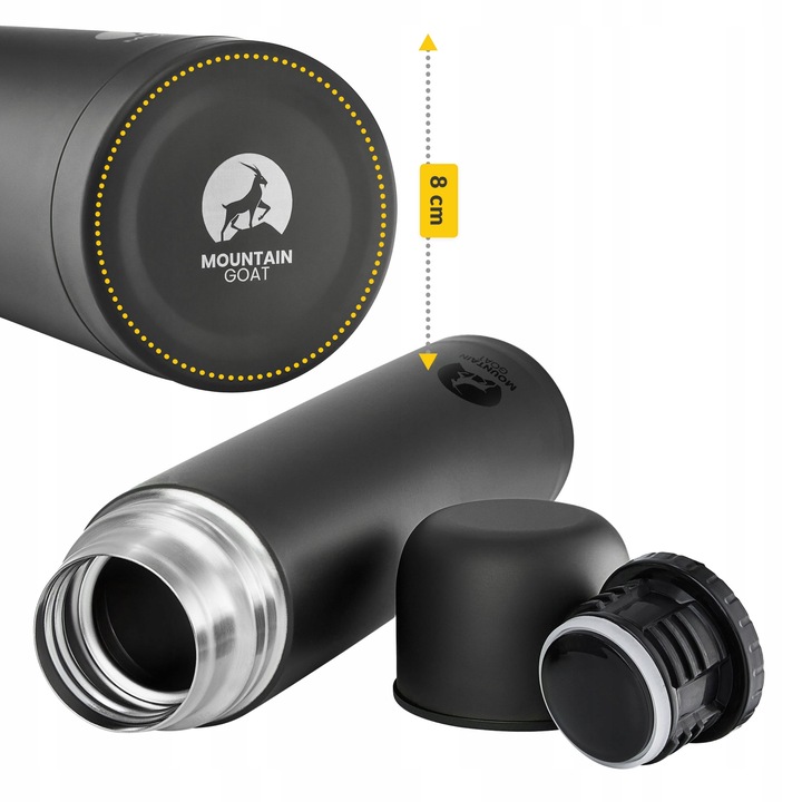 DUŻY TERMOS TURYSTYCZNY PRÓŻNIOWY MOUNTAIN GOAT