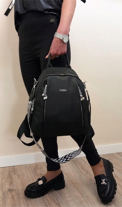 TOREBKO - PLECAK DAMSKI TOREBKA 2W1 MIEJSKA KLASYCZNA