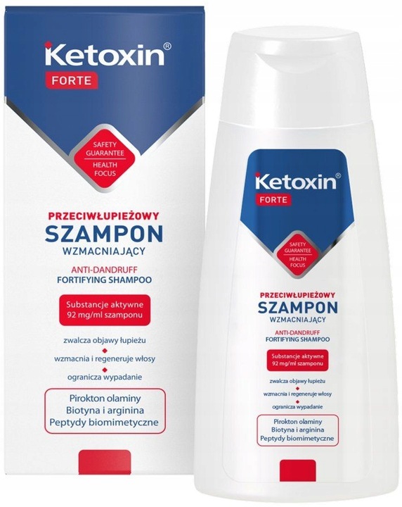 KETOXIN FORTE szampon przeciwłupieżowy do włosów 200 ml