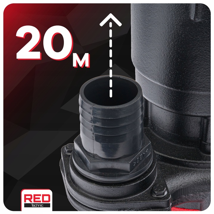 POMPA DO WODY BRUDNEJ SZAMBA z ROZDRABNIACZEM 30000 l/h MŁYNEK