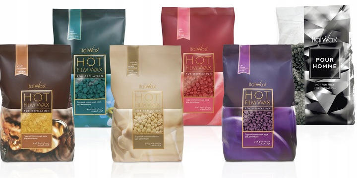 ITALWAX perełki dropsy wosk do depilacji white 1KG