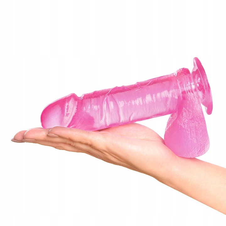 Dildo Sex Penis Żelowy Członek Z Przyssawką 20 CM