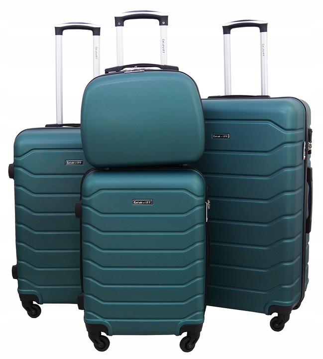 ZESTAW WALIZEK 4w1 WALIZKA PODRÓŻNA NA KÓŁKACH GRAVITT 931