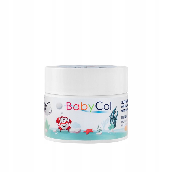 2x BabyCol COLWAY Dla Dzieci - Kolagen Rybi, Wit D3, C, K2 - 60 Pastylek