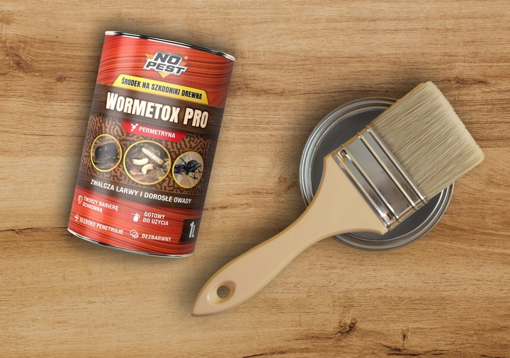 ŚRODEK PREPARAT NA KORNIKI SZKODNIKI DREWNA NO PEST IMPREGNAT