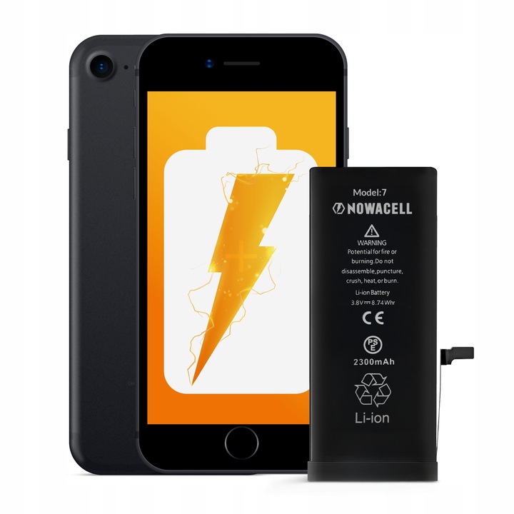 Bateria NOWACELL do iPhone 7 - większa pojemność