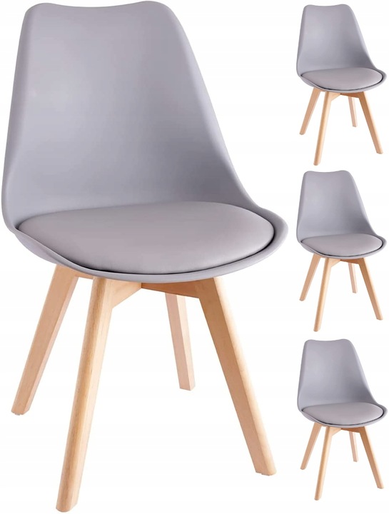 Komplet 4xkrzesło krzesła Montivaro kuchnia salon