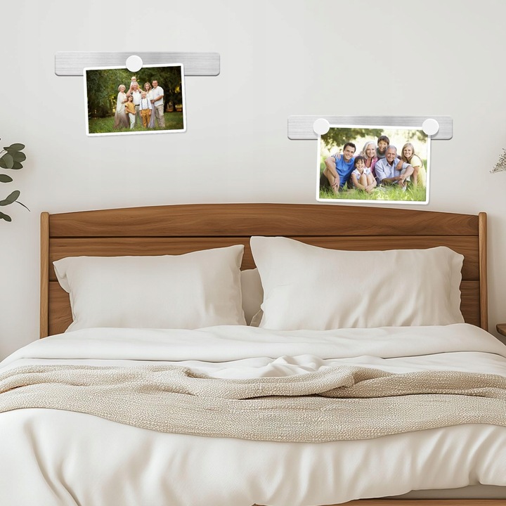 Magnesy na lodówkę do tablic okrągłe MOCNE białe z magnesem 20 mm 40