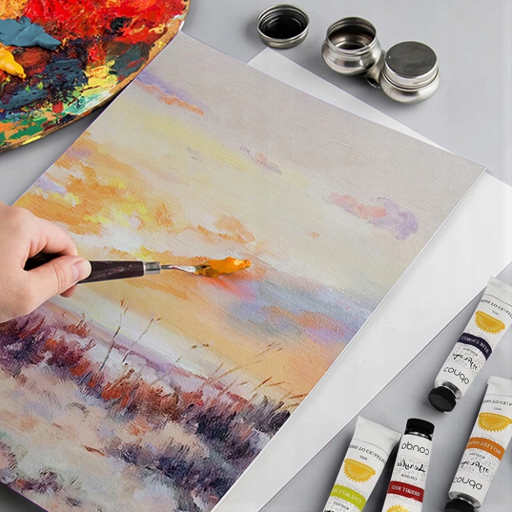 8 szt PODOBRAZIA PŁÓTNO DO MALOWANIA 30x40 cm PODOBRAZIE MALARSKIE +GRATIS